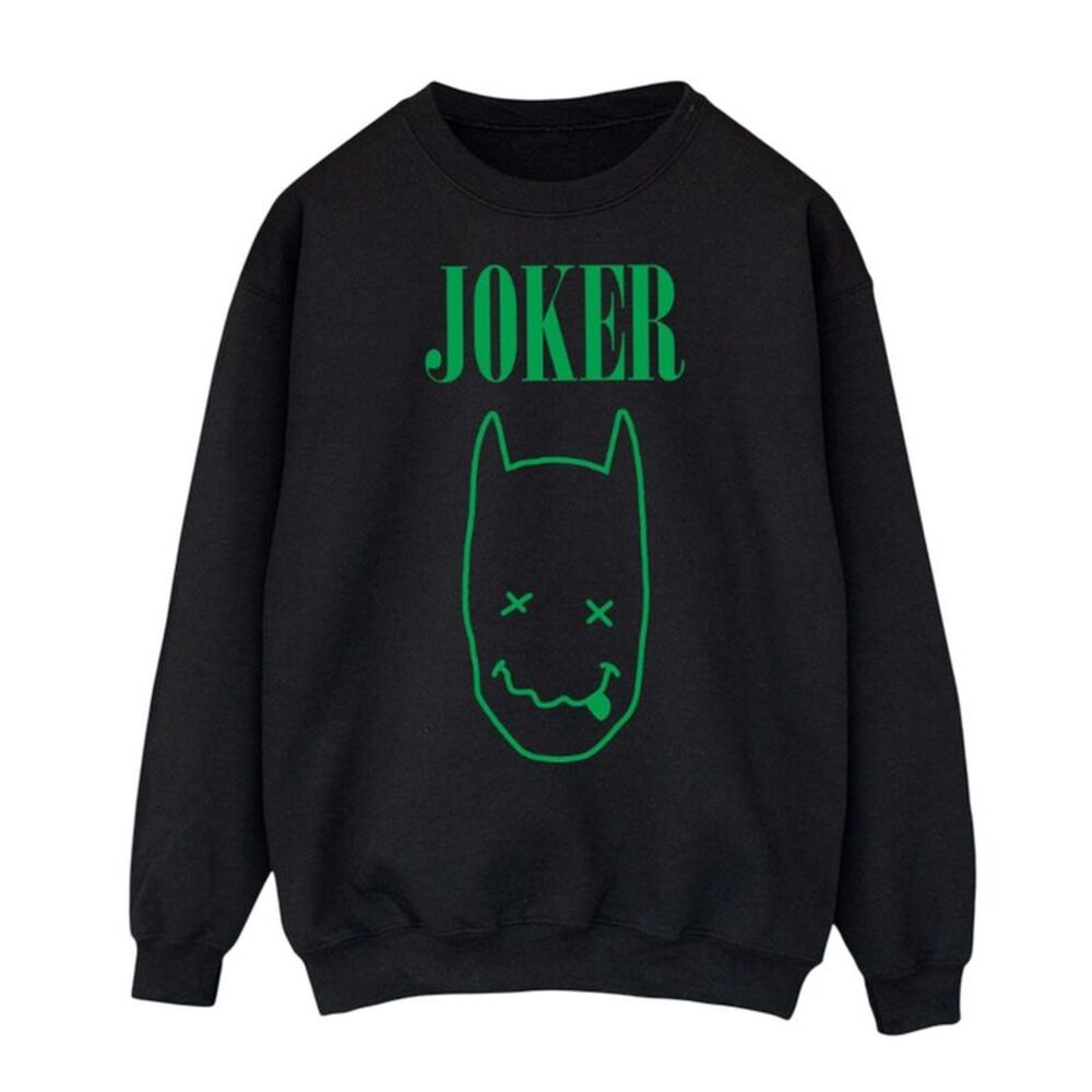Batman Mens Joker Sweatshirt / Black